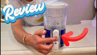 PUR PLUS 30Cup Water Filter Dispenser with 1 LeadReducing PUR PLUS Filter  Review [upl. by Tnias]