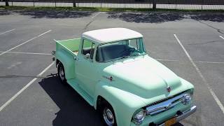 1956 Ford F100  Walkaround [upl. by Oniuqa]