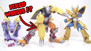 The Figurerise Standard Digimon Model Kits Are Awesome  WarGreymon Wrist Joint Fix [upl. by Eira]