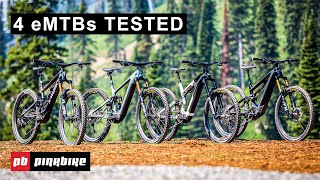 Our Favorite eMTB Kenevo SL vs Range VLT vs 160E vs Meta Power  2021 Summer Field Test [upl. by Enelyk]