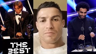 Cristiano Ronaldo falou sobre os prêmios Puskás e The Best de Salah e Modric [upl. by Sirotek482]