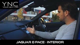 JAGUAR EPACE  INTERIOR REVIEW [upl. by Rovert]