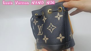 Louis Vuitton Nano Noe Unboxing [upl. by Pederson]