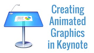 Creating Animated Graphics in Keynote for iMovie [upl. by Elladine]