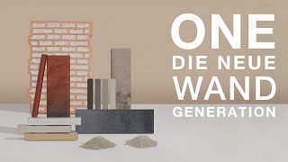 Wienerberger ONE – Die neue Wandgeneration [upl. by Ephram828]