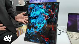 CES 2024 Asus Zenscreen Fold OLED MQ17QH [upl. by Manolo]