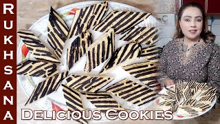 Delicious Cookies Recipe  Easy and Delicious Cookies  CookingwithRukhsana  Homemade Cookies [upl. by Jacobsen238]