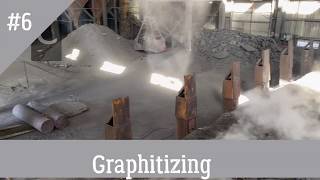 Graphitizing Graphite electrodes Graphitization Графитация графитированных электродов [upl. by Mizuki150]