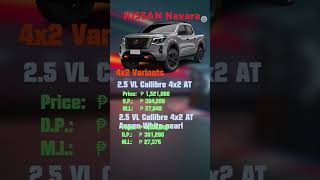 Nissan Navara Price List in Philippines 2023 nissannavara nissan pricelist shorts trending [upl. by Etteloiv93]