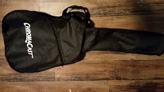 Big bag zipper sound effect Guitar carry bag [upl. by Durrell]