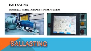 How to do Ballast in with Erma first Ballast Water Treatment System [upl. by Berthe668]