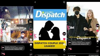 DISPATCH COUPLE 2024 LEAKED BTS JUNGKOOK  BLACKPINK ROSE  COUPLE 2024 [upl. by Aven]