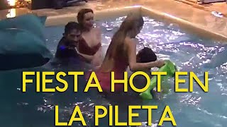 Marian Farjat Fiesta Hot en la Pileta Pato Dante y Yasmila GH2016 Gran Hermano 2016 [upl. by Raasch]