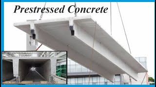 Prestressed Concrete Beam Stress Calculation [upl. by Odicalp]