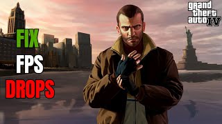 The Only FIX for GTA 4 Low FPS Stutters FPS Drops on PC [upl. by Adnaw991]