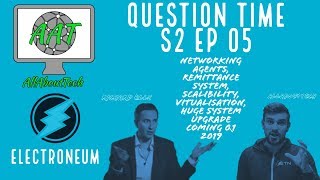 Electroneum Interview Part 5 Vendors Scalibility Virtualization HUGE Upgrade coming [upl. by Resneps247]