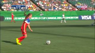 U20 Frauen WM 2014 Deutschland USA 2 Halbzeit [upl. by Pollux]