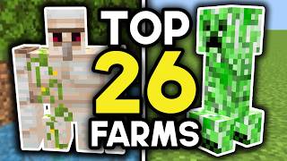 BEST Farms for Minecraft Bedrock 121 – Ultimate 2024 Guide [upl. by Anitnemelc]