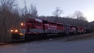 RJ Corman coal train [upl. by Nordin]