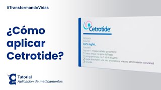 Cetrotide ¿Cómo aplicarla  Ingenes [upl. by Malilliw]