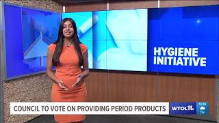 WTOL 11 Council to Vote on Providing Period Products [upl. by Layap]