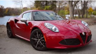 2015 Alfa Romeo 4C Review [upl. by Oniliuqnart150]