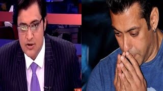 Arnab Goswamis Take On Salman Khans Comment [upl. by Asseniv]