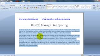 MS WordManage Line Spacing Hindi [upl. by Nnaeitak]