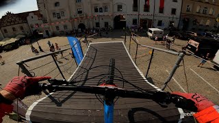 Czech Urban Downhill Series 3  Downtown Tabor 2024 [upl. by Ettedo]