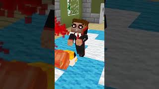 Minecraft Parodileri VAMPİRLER KEREM ve AİLESİNE SALDIRDI shorts [upl. by Aihseuqram]