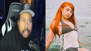 Throw it out DJ Akademiks speaks on Ice Spice getting sued for her song “in Ha mood” [upl. by Ned]