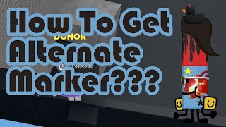 How To Get Alternate Marker in Roblox Find The Markers 2024 [upl. by Antonetta]