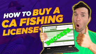 How to Buy a California Fishing License Online [upl. by Aynotahs]