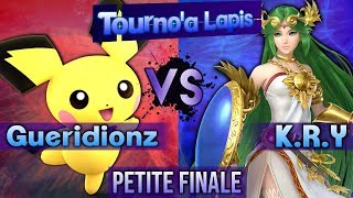 Gueridionz Pichu VS KRY Palutena  Petite Finale Tournoà Lapis 01 [upl. by Batchelor]