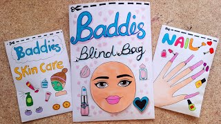 Roblox skincare baddies Blind bag Paper 💅 ASMR 💖 satisfying opening blind box  Handmade [upl. by Iv]