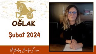 Oğlak Burcu  Şubat 2024  Astrolog Berfin Ercan  Astroloji Burçlar Aylık ve Haftalık Burç Yorum [upl. by Irtimed]