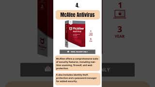 Top 5 Best Antivirus for Computes amp Laptop in India  2023 shorts antivirus top5best [upl. by Xuaegram]