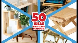 50 Proyectos de madera para vender y ganar dinero [upl. by Harias776]