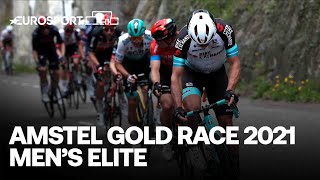 Amstel Gold Race 2021  Elite Men  Highlights  Cycling  Eurosport [upl. by Fahy]