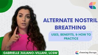 Alternate Nostril Breathing Uses Benefits amp How to Practice [upl. by Ulric]