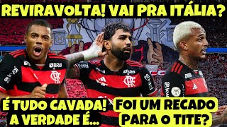 REVIRAVOLTA E WESLEY PODE IR PRA ITALIA VERDADE SOBRE DE LA CRUZ GABIGOL MANDOU RECADO PARA TITE [upl. by Wattenberg]