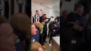 Chorley FC Sing Adele After Knocking Out Derby County [upl. by Chavey]