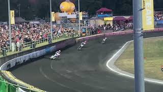 Speedway EM Güstrow 2024 Heat 6 Michelsen Pawlicki Wölbert Jensen [upl. by Amsirahc]