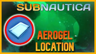 Subnautica  How To Find Aerogel  Tutorial [upl. by Cosme]