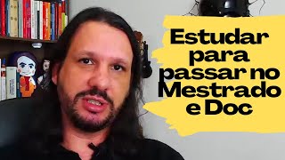 Como se preparar para a prova teórica no Mestrado ou Doutorado [upl. by Aneleve562]