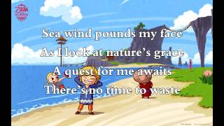 LoZ The Wind Waker  Outset Island Theme Lyrics [upl. by Gaspard]