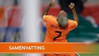 Highlights Oranjeleeuwinnen  Denemarken 5102018 WK 2019 Playoff [upl. by Aros]