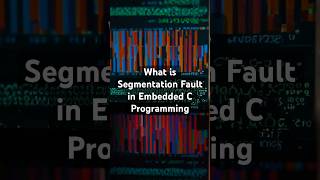 What is Segmentation fault in embedded c programming [upl. by Blader]