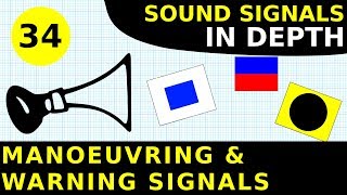 Rule 34 Manoeuvring amp Warning Signals  Sound Signals In Depth [upl. by Oicaro]