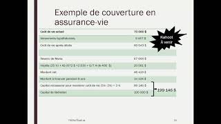 Semaine 6  Capsule 3  Les assurances de personnes [upl. by Colp830]